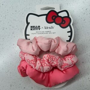 Hello Kitty x Kitsch Puffy Scrunchies